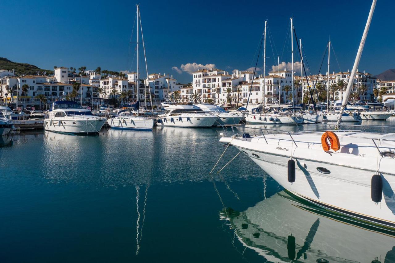 2258-Superb 1 Bedroom-Terrace And Sea View Castillo de Sabinillas Bagian luar foto